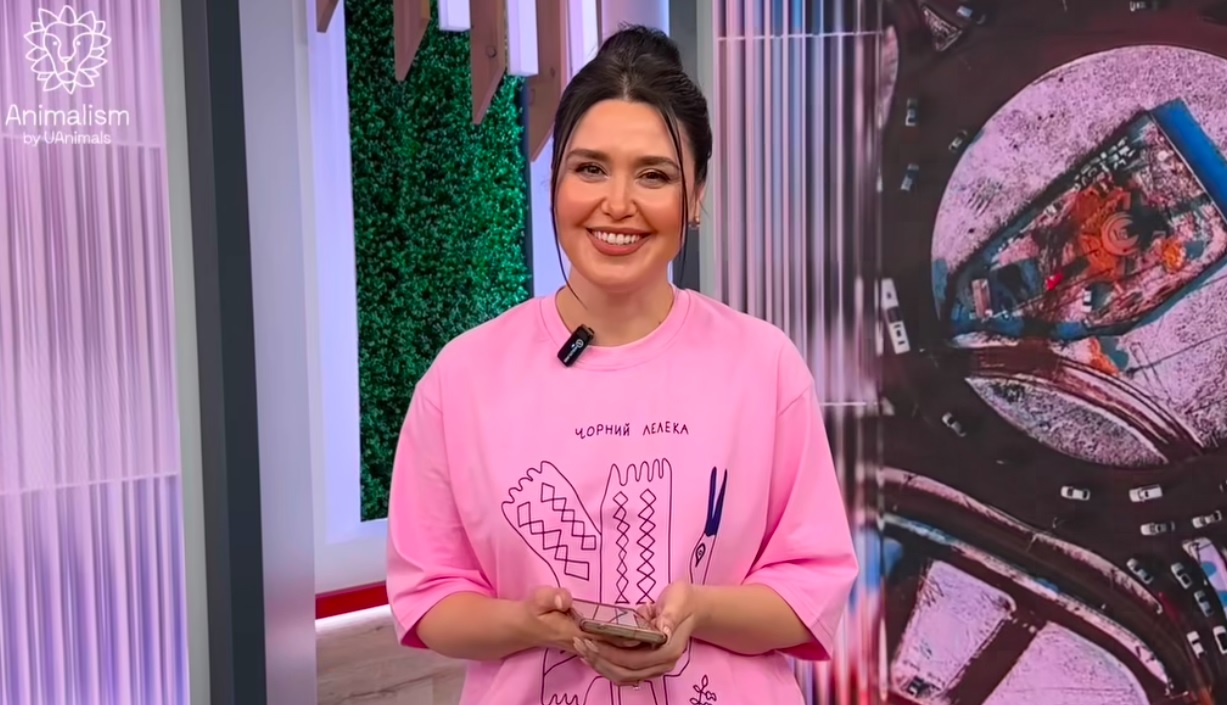 Телеведуча «1+1» Людмила Барбір закликала рятувати тварин разом із UAnimals