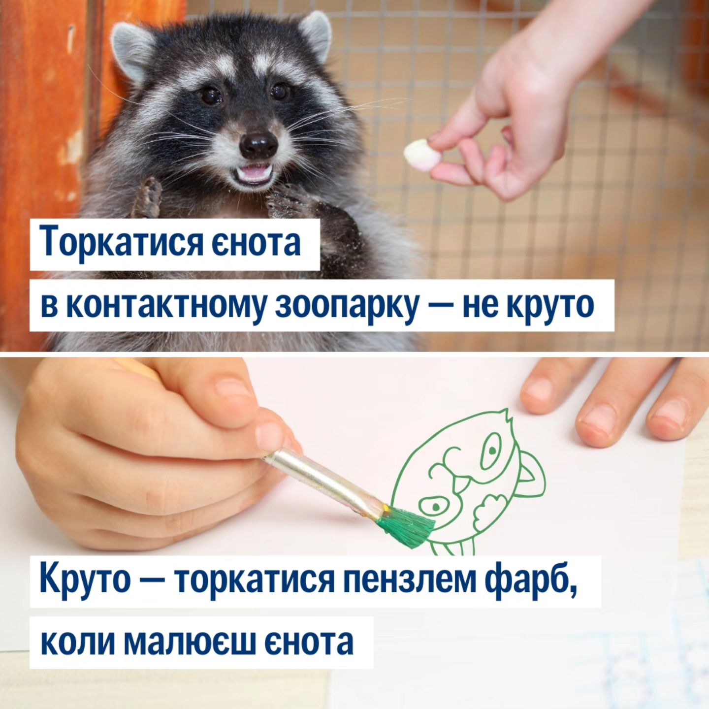 Створюйте, а не руйнуйте! Малюйте, а не експлуатуйте!