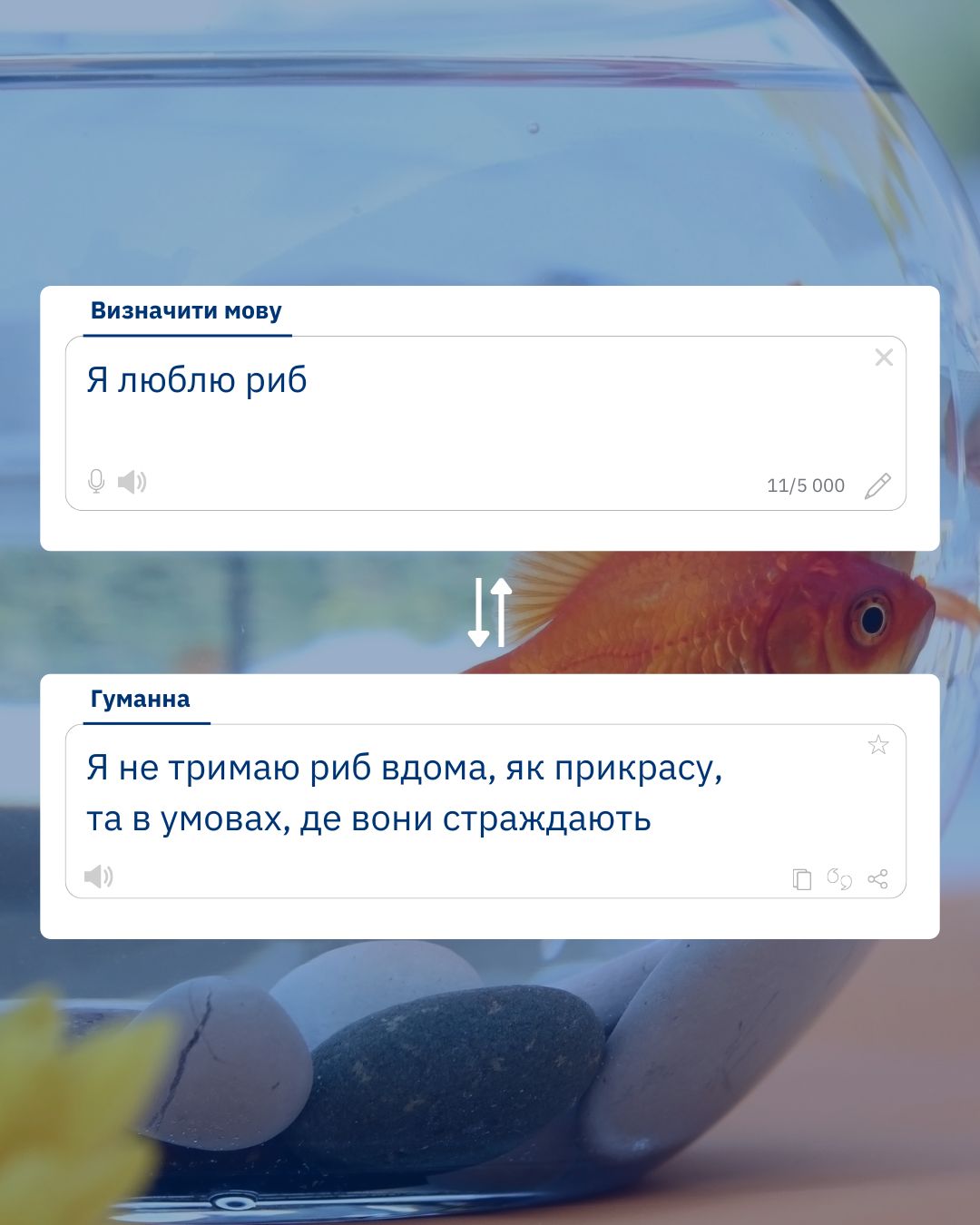 “Немає нічого красивого в тому, як риба бореться за життя і поволі вмирає в усіх на очах” 💔