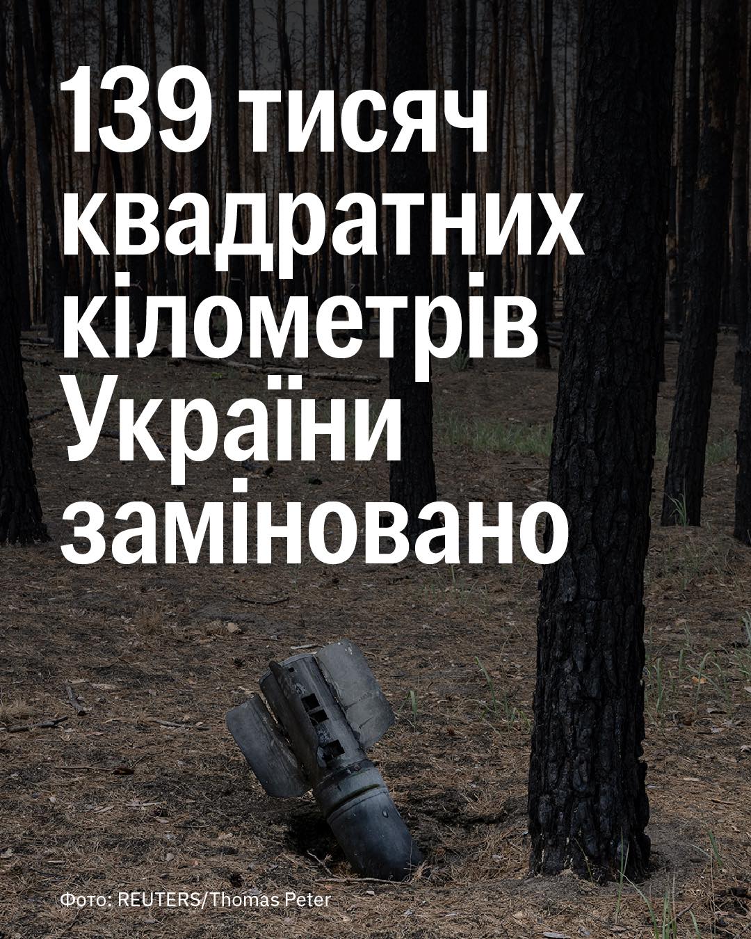 Україна — найбільш замінована країна світу ⚠️